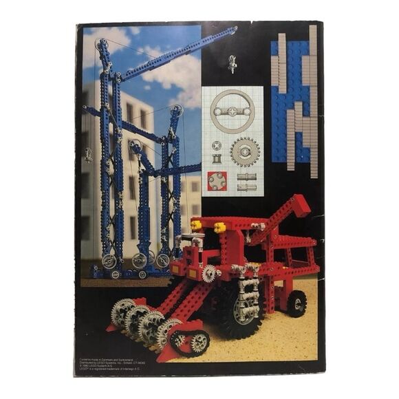 LEGO Vintage 1980 Expert Builder Series 8888 Instruction Book Excellent Rare - Picture 5 of 9